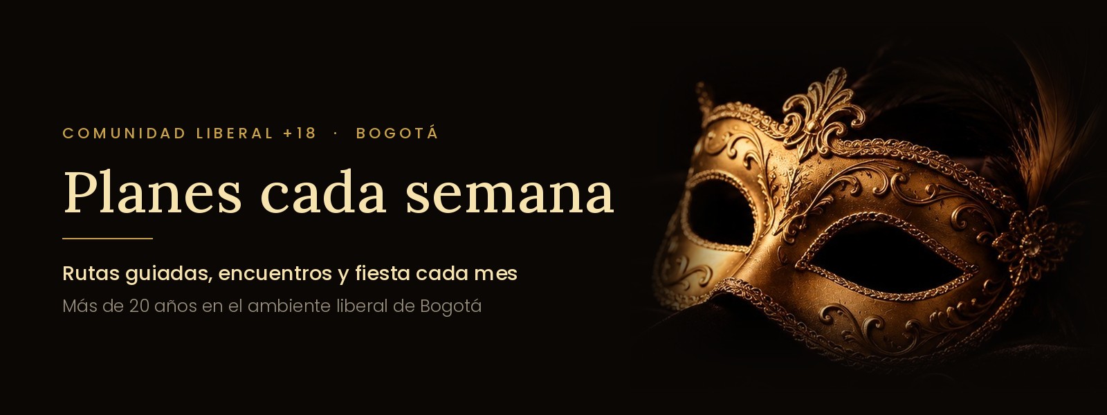 Colsexy — comunidad liberal de Bogotá, planes cada semana