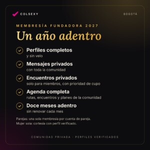 Membresía Fundadora 2027